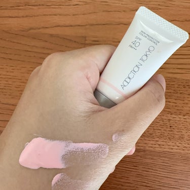 アディクション スキンプロテクター カラーコントロール SPF 40 PA+++ 002 Healthy Rose/ADDICTION/化粧下地を使ったクチコミ（3枚目）