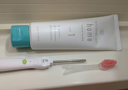 ホワイトニングカフェホーム/WHITENING CAFEhome/歯磨き粉を使ったクチコミ(7枚目)