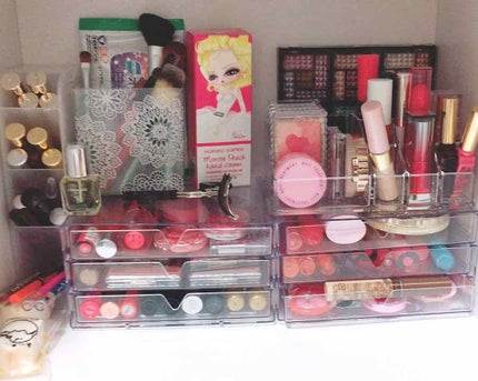 3段式クリアーケース/DAISO/その他化粧小物を使ったクチコミ(1枚目)