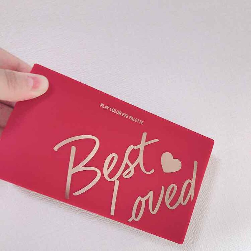 プレイカラーアイパレット ベストラブ/ETUDE/アイシャドウパレットを使ったクチコミ（1枚目）