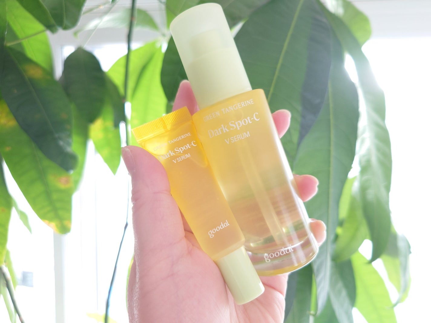 グリーンタンジェリン ビタC ダークスポットケアセラム/goodal/美容液を使ったクチコミ(2枚目)
