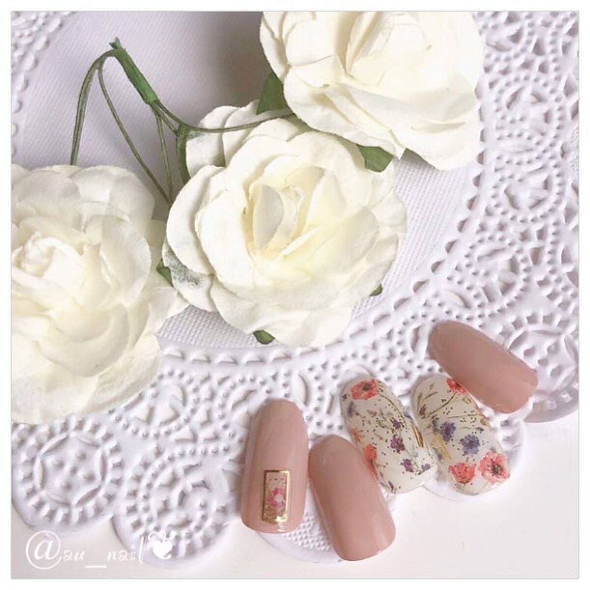 しずくネイルシール/キャンドゥ/ネイルシールを使ったクチコミ（1枚目）