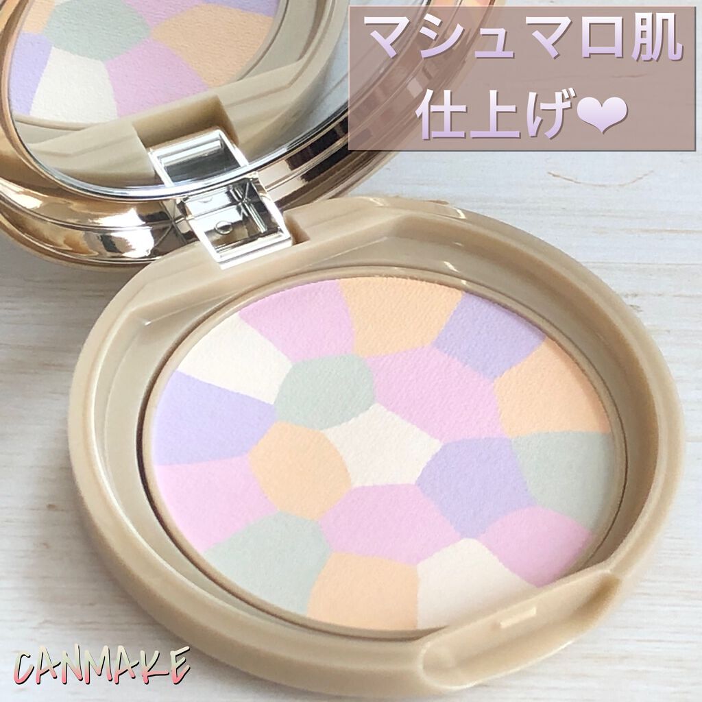 マシュマロフィニッシュパウダー ~Abloom~/キャンメイク/プレストパウダーを使ったクチコミ(1枚目)
