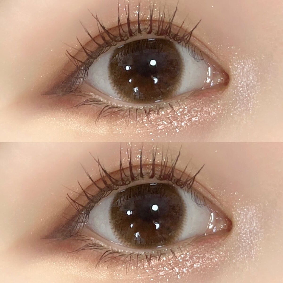 MOLAK 1day ティントブラウン/MOLAK/ワンデー（１DAY）カラコンを使ったクチコミ（2枚目）