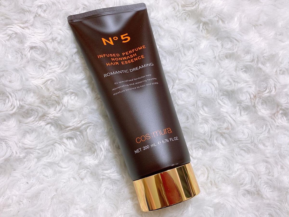 インフューズドパフュームノンウォッシュヘアエッセンス/cos:mura/洗い流すヘアトリートメントを使ったクチコミ(2枚目)