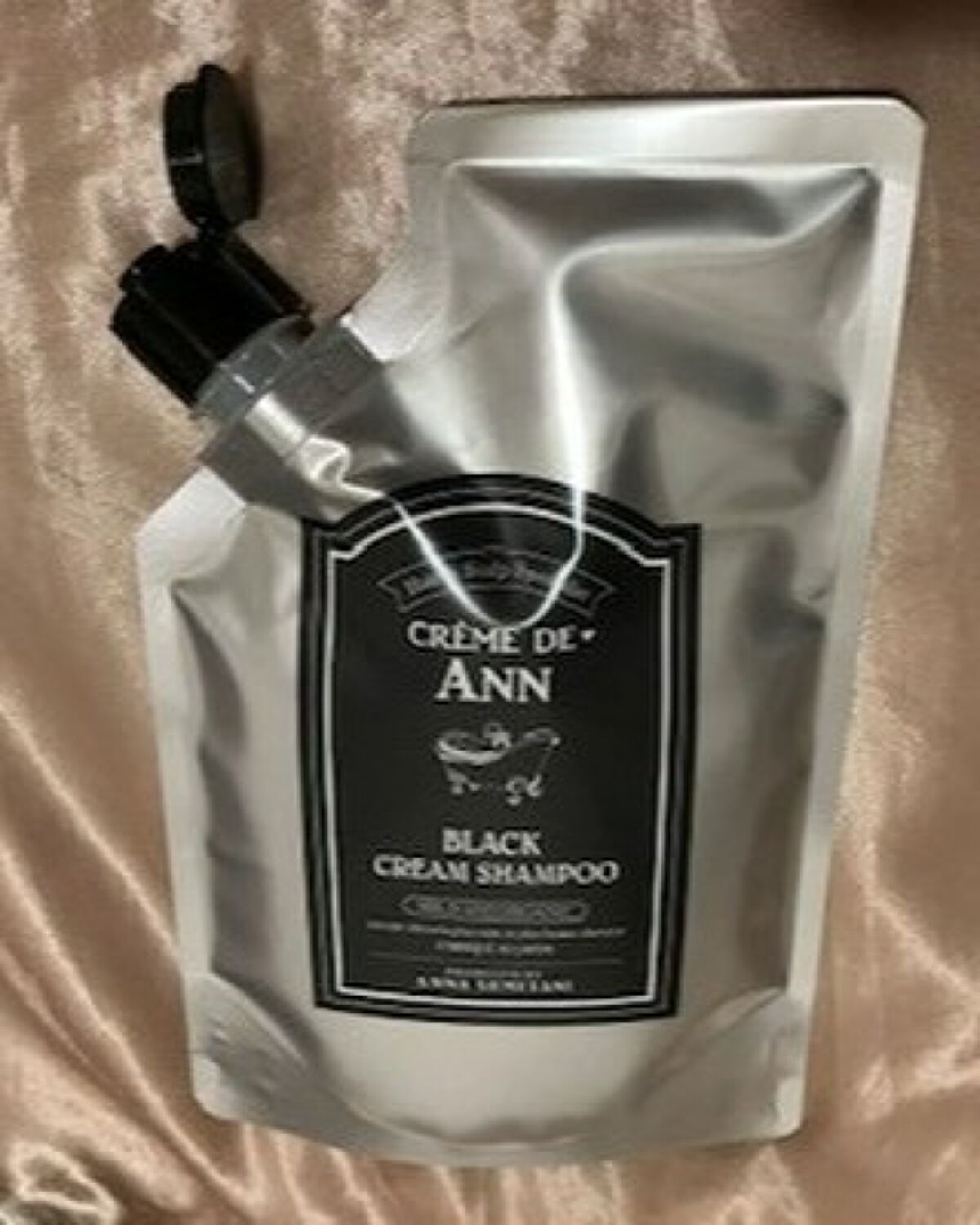 ブラッククリームシャンプー/creme de Ann/市販シャンプーを使ったクチコミ（1枚目）