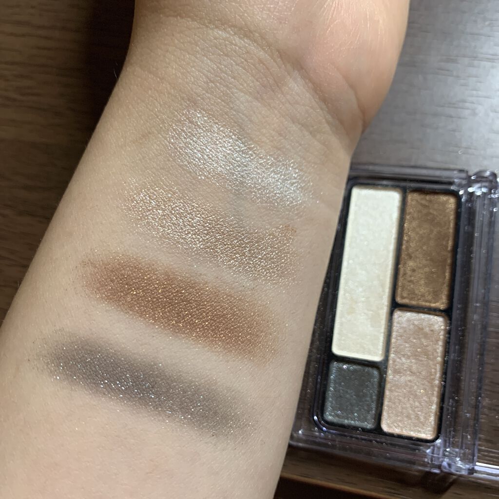 アイカラー4色タイプ ブラウン/無印良品/アイシャドウパレットを使ったクチコミ（1枚目）