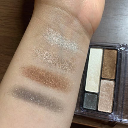 アイカラー4色タイプ ブラウン/無印良品/アイシャドウパレットの画像