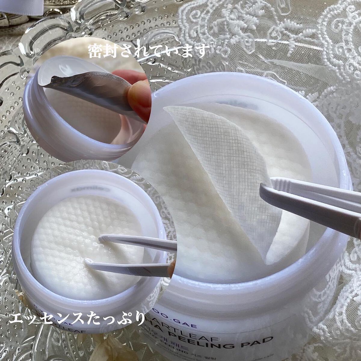 BHA消しゴムピーリングパッド/celimax/トナーパッドを使ったクチコミ（2枚目）