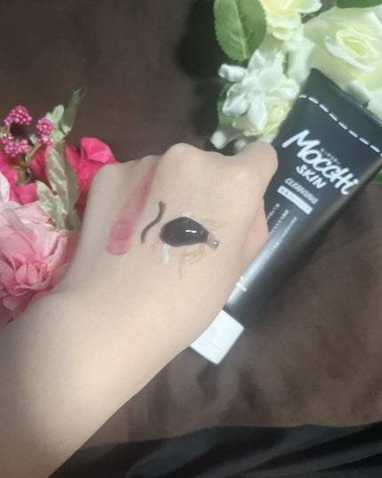 モッチスキン吸着クレンジングBK(炭)/MoccHi SKIN/クレンジングジェルを使ったクチコミ(1枚目)