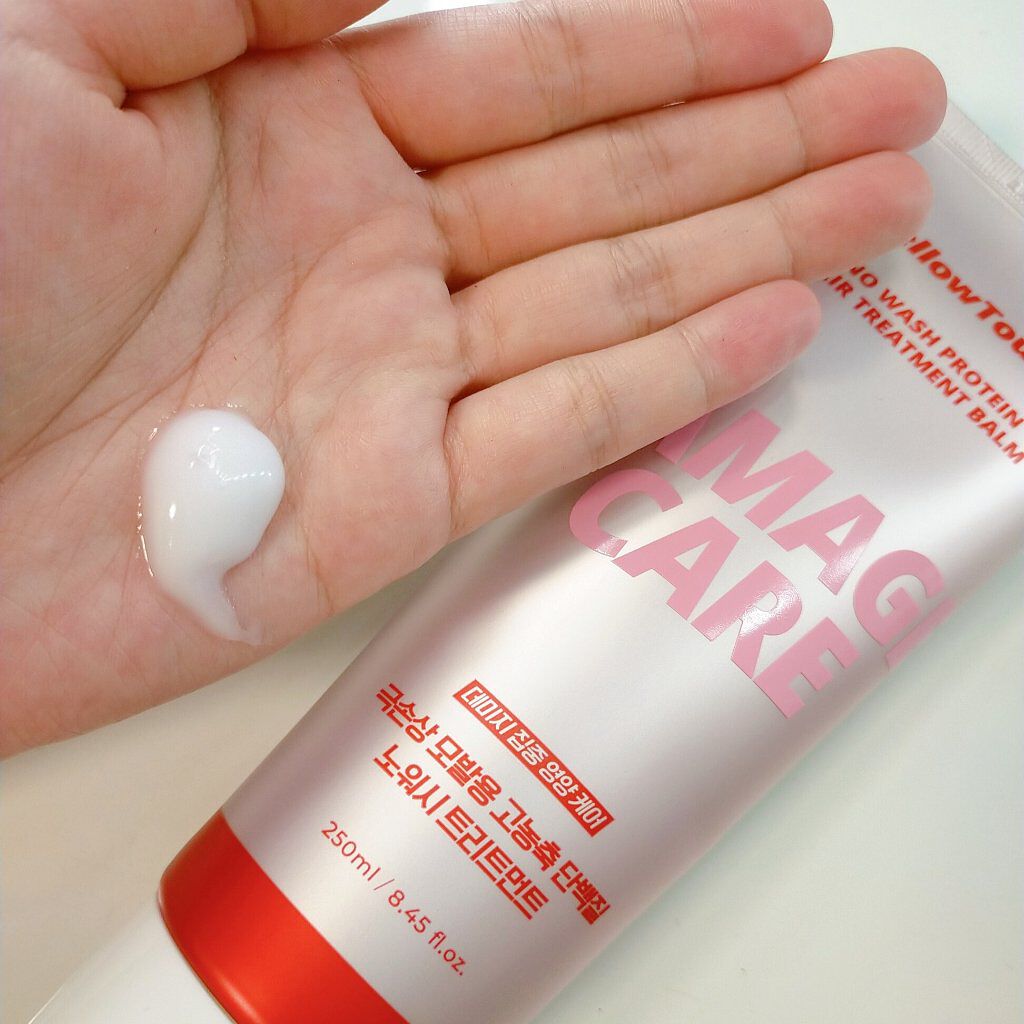 No wash Protein HairTreatment Balm/MELLOW TOUCH/洗い流すヘアトリートメントを使ったクチコミ（2枚目）