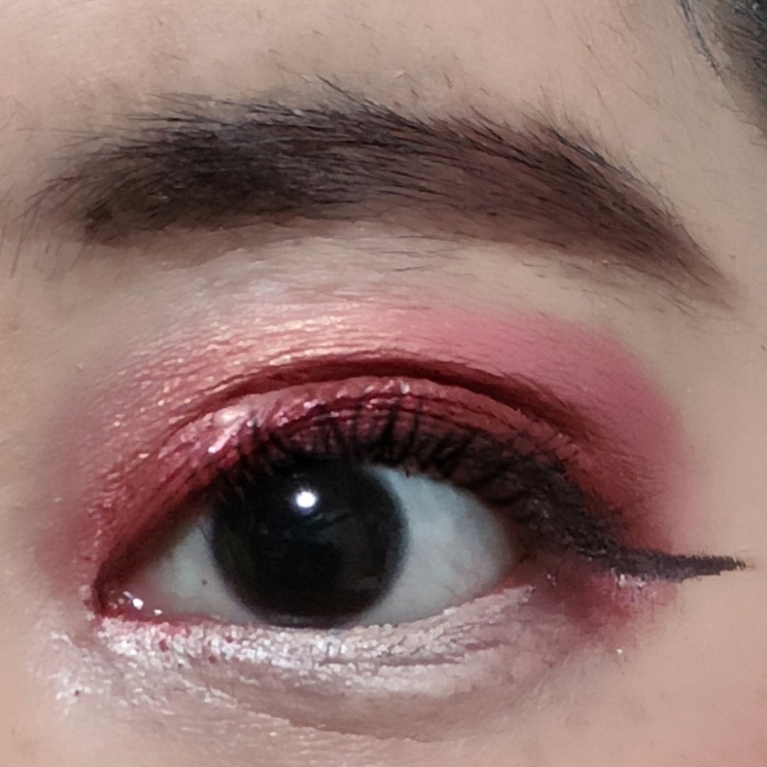 限定 リアルラスティング グリッターシャドウ/K-パレット/単色アイシャドウを使ったクチコミ(8枚目)