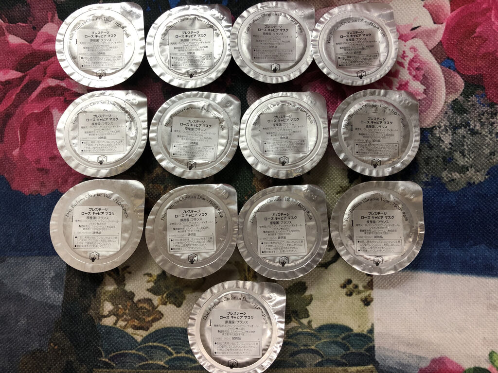 プレステージ ローズ キャビア マスク/Dior/美容液を使ったクチコミ（1枚目）