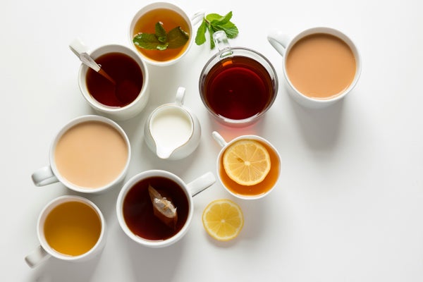 いろんな種類の飲み物