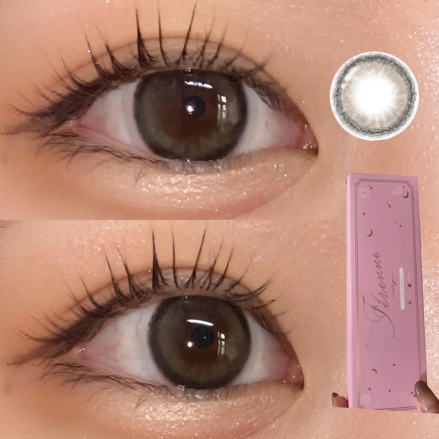 Ferenne 1day/Ferenne/ワンデー(1DAY)カラコンを使ったクチコミ(2枚目)