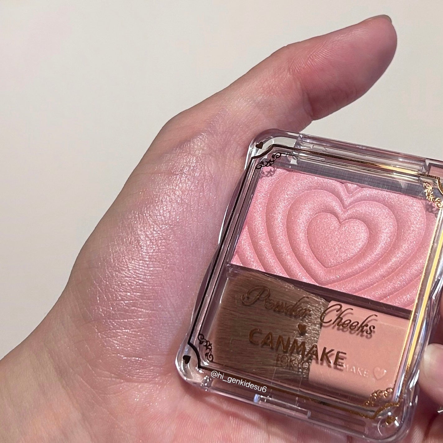 パウダーチークス/キャンメイク/パウダーチークを使ったクチコミ(5枚目)