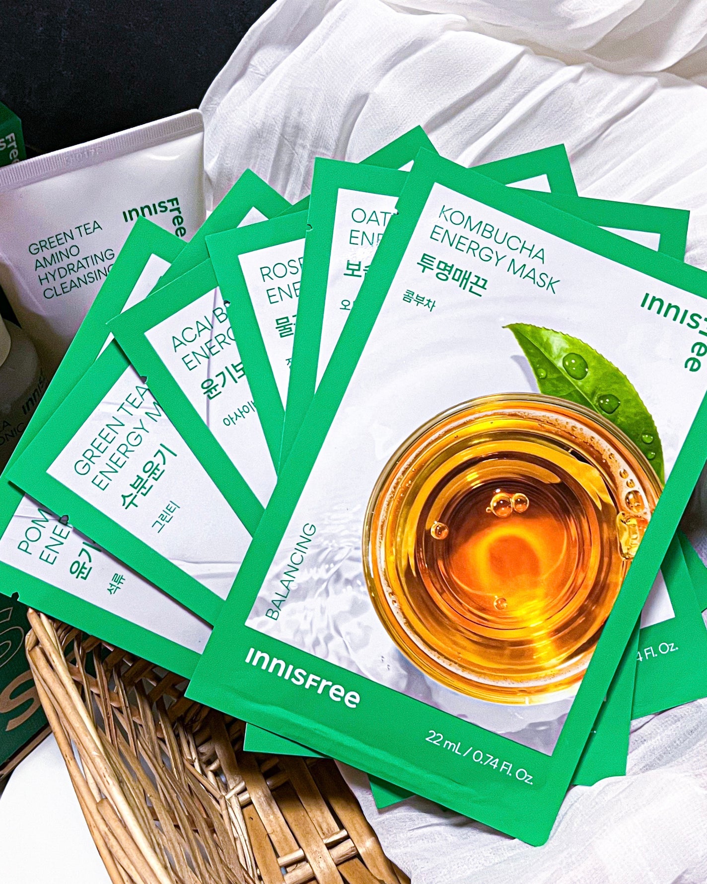 グリーンティー ヒアルロン スキン/innisfree/化粧水を使ったクチコミ(8枚目)