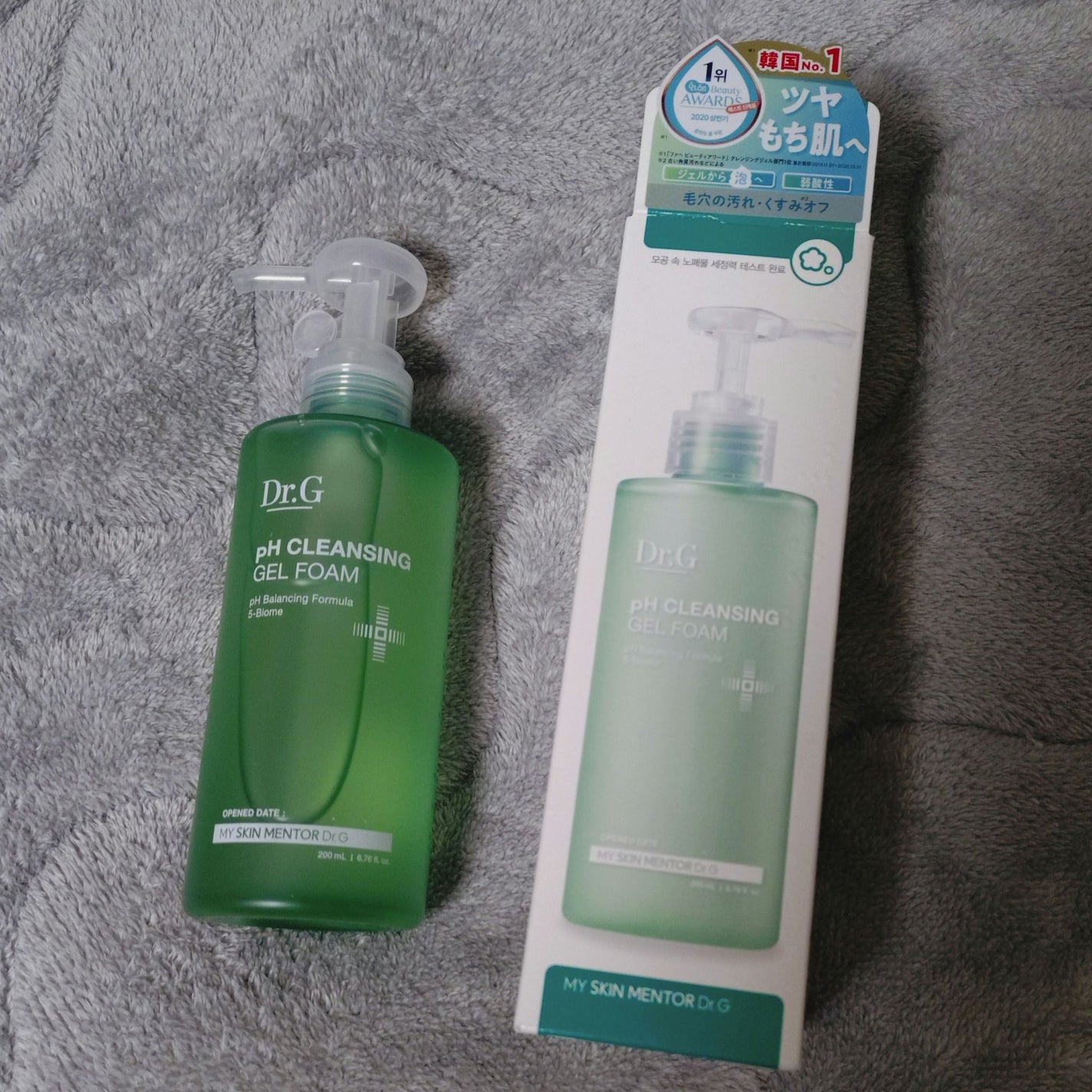 弱酸性クレンジングジェルフォーム/Dr.G/洗顔フォームを使ったクチコミ(1枚目)