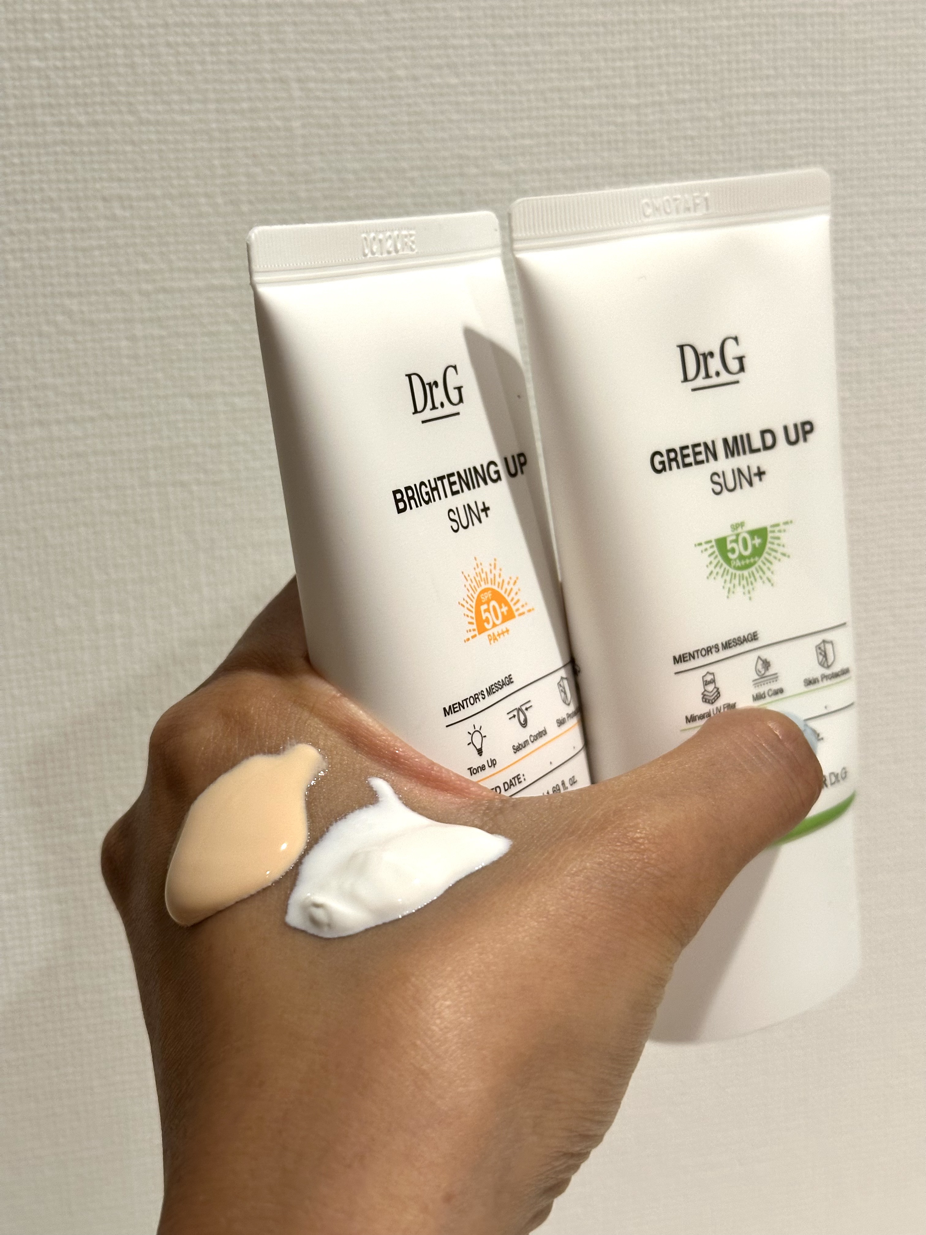 ブライトニングアップサンプラス/Dr.G/日焼け止めクリームを使ったクチコミ（2枚目）