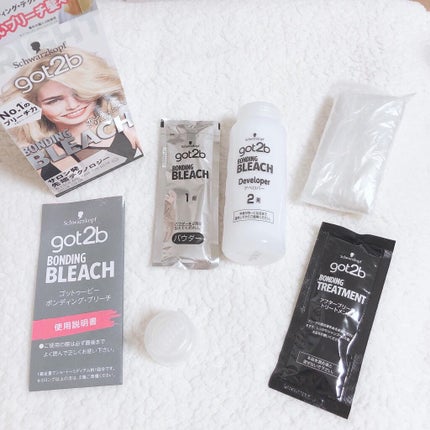 ボンディング・ブリーチ/got2b/ブリーチ剤を使ったクチコミ(2枚目)