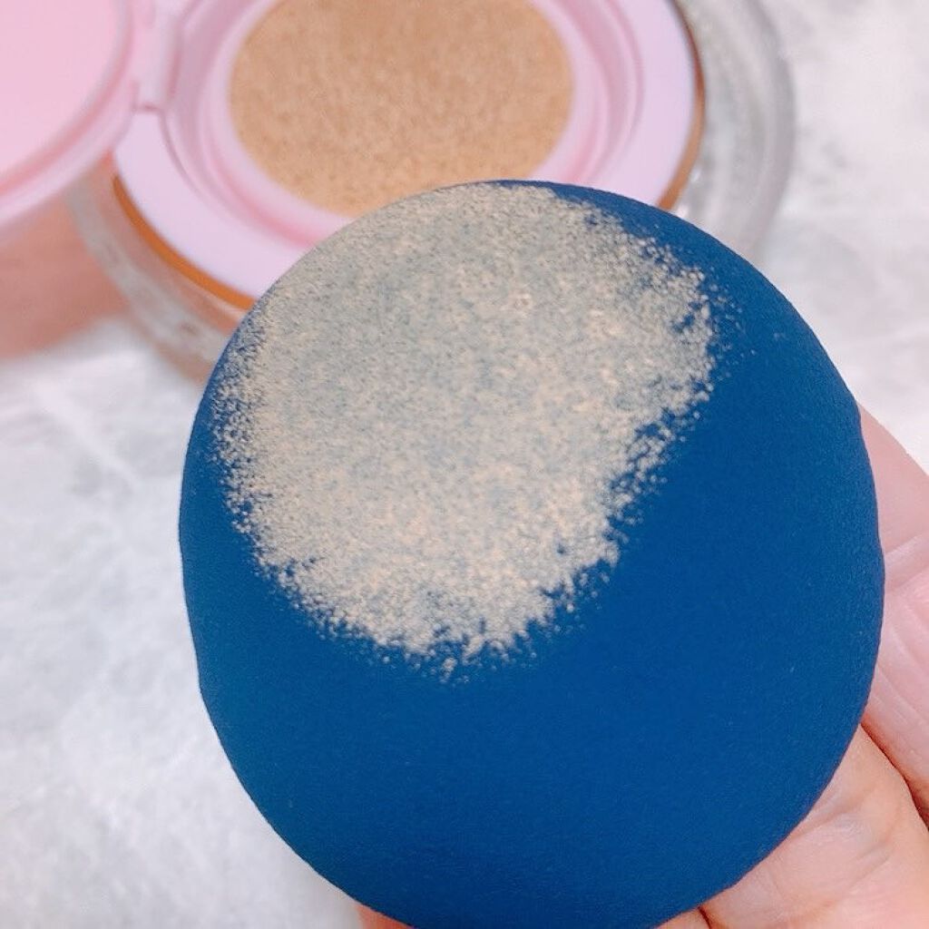 ピンクティーツリーカバークッション/APLIN/クッションファンデーションを使ったクチコミ(5枚目)