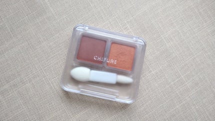 ツイン カラー アイシャドウ/ちふれ/アイシャドウパレットを使ったクチコミ(1枚目)