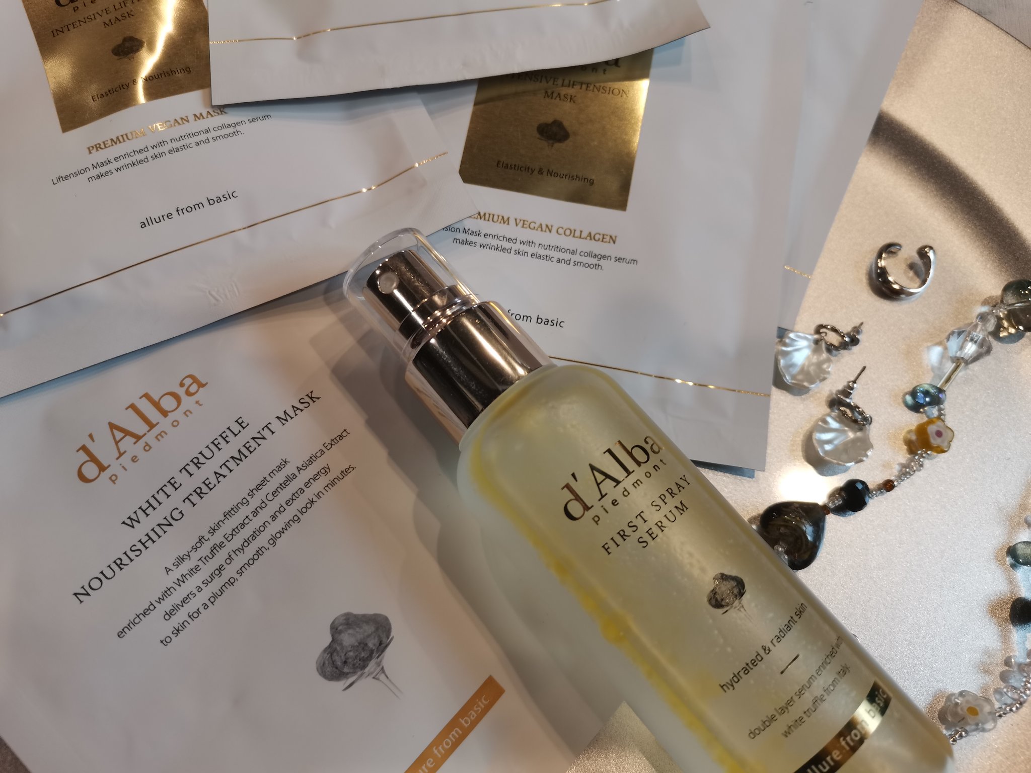 ホワイトトリュフナリシングトリートメントマスク/ダルバ/シートマスク・パックを使ったクチコミ（1枚目）