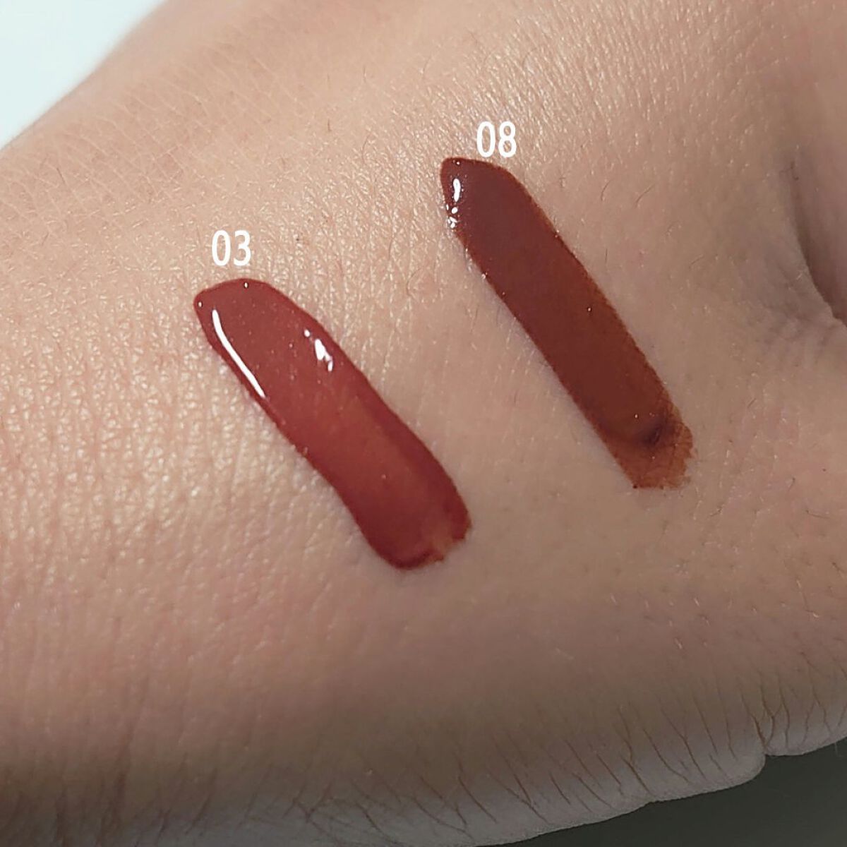 ウォータリーティントリップ/CEZANNE/リップティントを使ったクチコミ（2枚目）