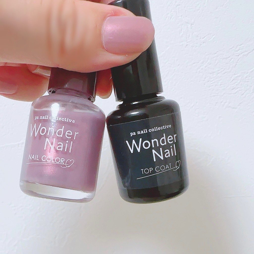 pa ワンダーネイル トップコート/pa nail collective/ネイルトップコートを使ったクチコミ（3枚目）
