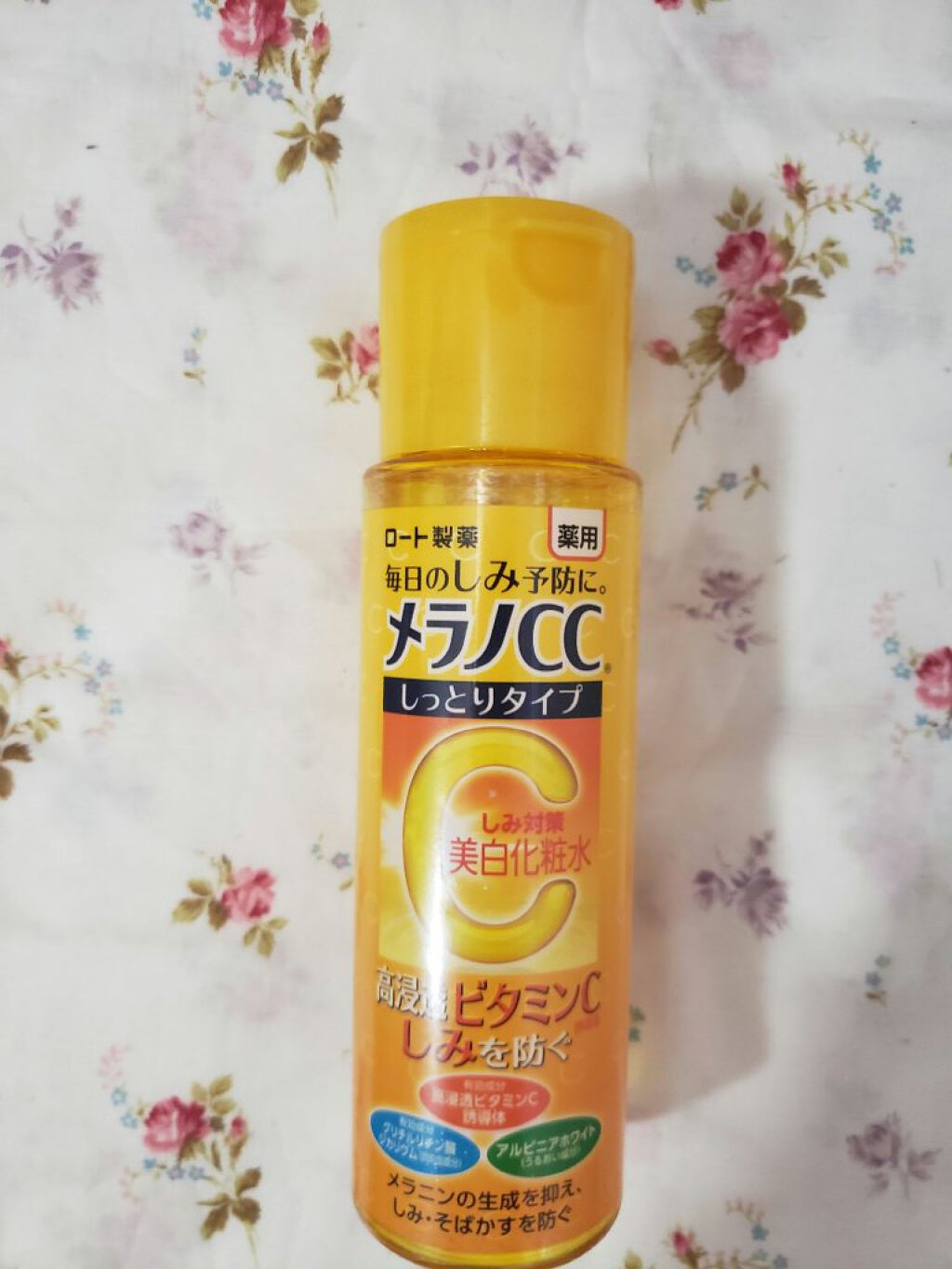 薬用しみ対策 美白化粧水/メラノCC/化粧水を使ったクチコミ(1枚目)