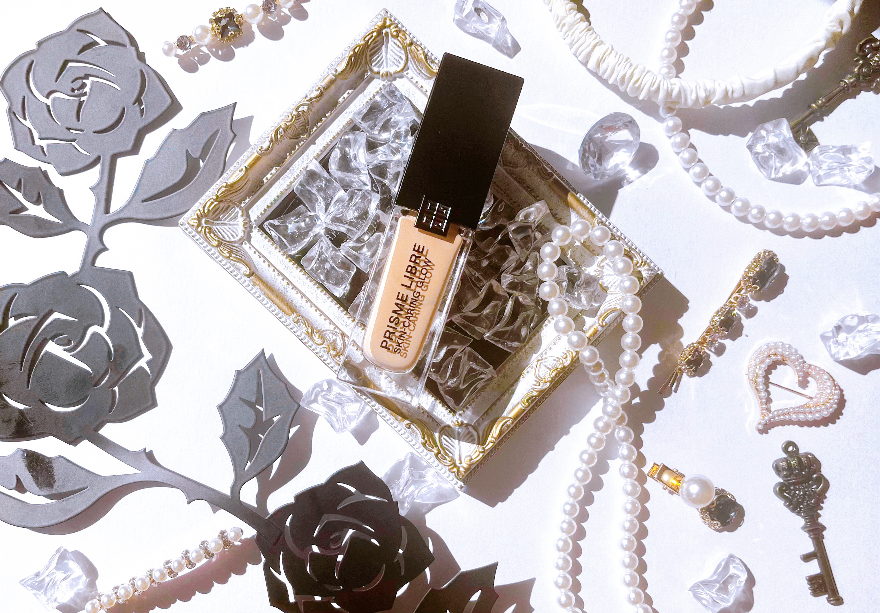 プリズム・リーブル・スキンケアリング・グロウ/GIVENCHY/リキッドファンデーションを使ったクチコミ（1枚目）