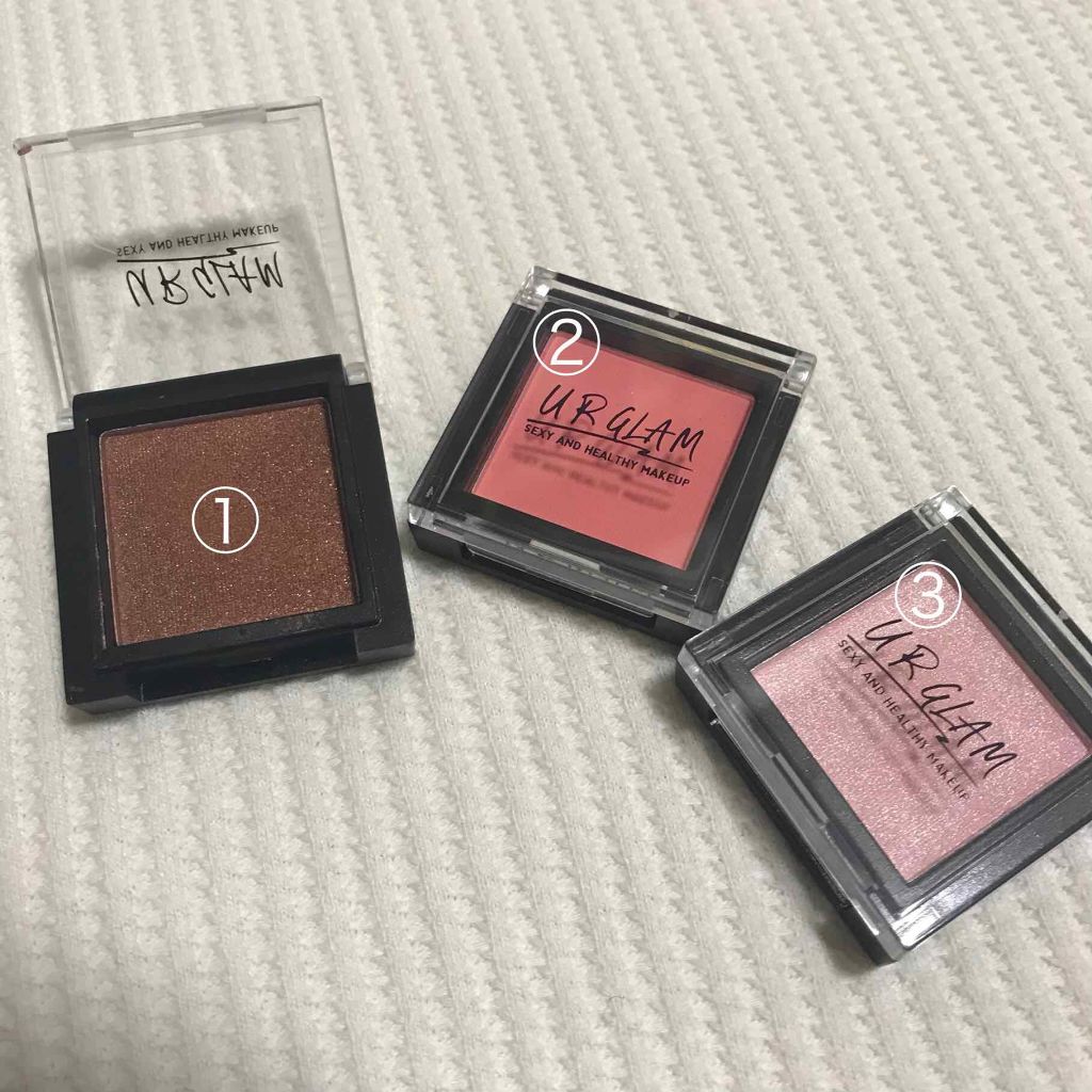 UR GLAM SELECT EYES/U R GLAM/単色アイシャドウを使ったクチコミ(1枚目)