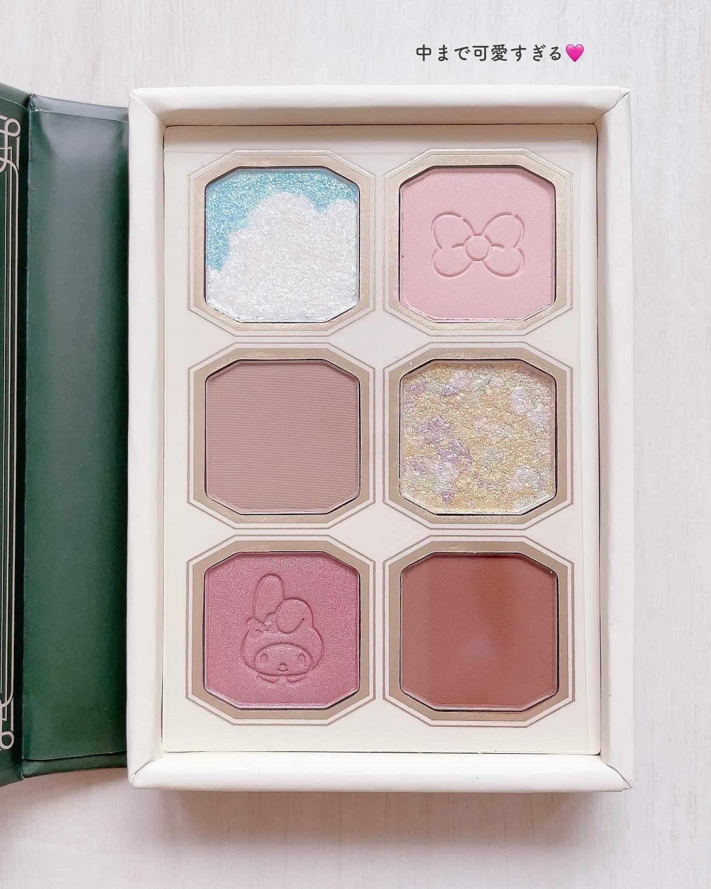 絵画アイシャドウパレット/MilleFée/アイシャドウパレットを使ったクチコミ(2枚目)