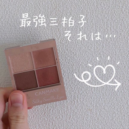 シルキースフレアイズ(マットタイプ)/キャンメイク/アイシャドウパレットを使ったクチコミ(2枚目)