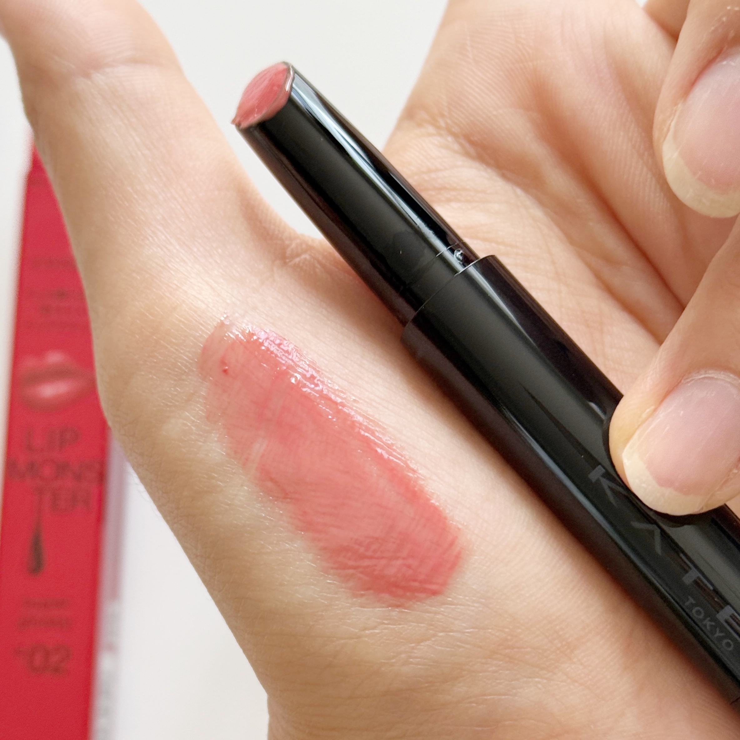 ケイト リップモンスター ツヤバース/KATE/口紅を使ったクチコミ（3枚目）