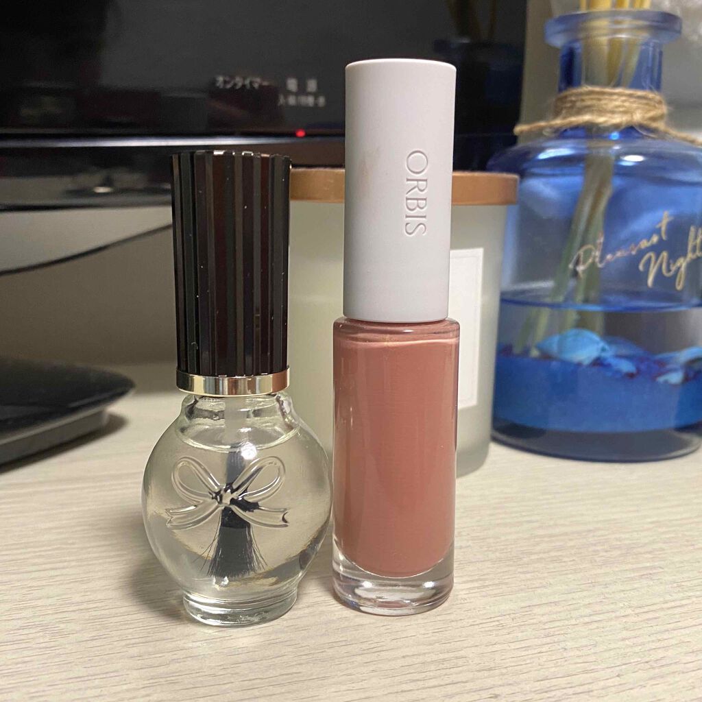 ネイルカラー 8172 レディッシュベージュ/オルビス/マニキュアを使ったクチコミ（2枚目）