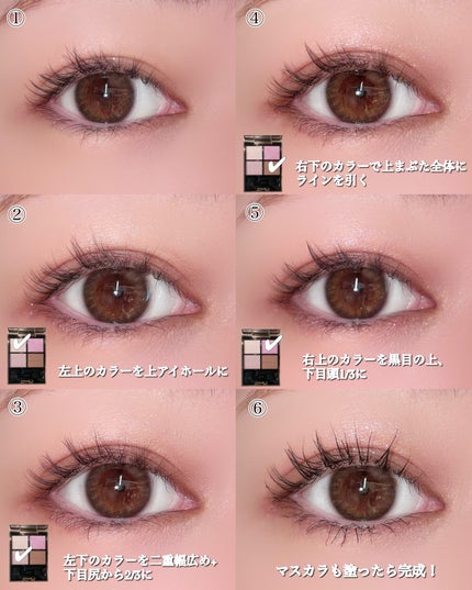 アイカラーレーション/LUNASOL/アイシャドウパレットを使ったクチコミ(2枚目)