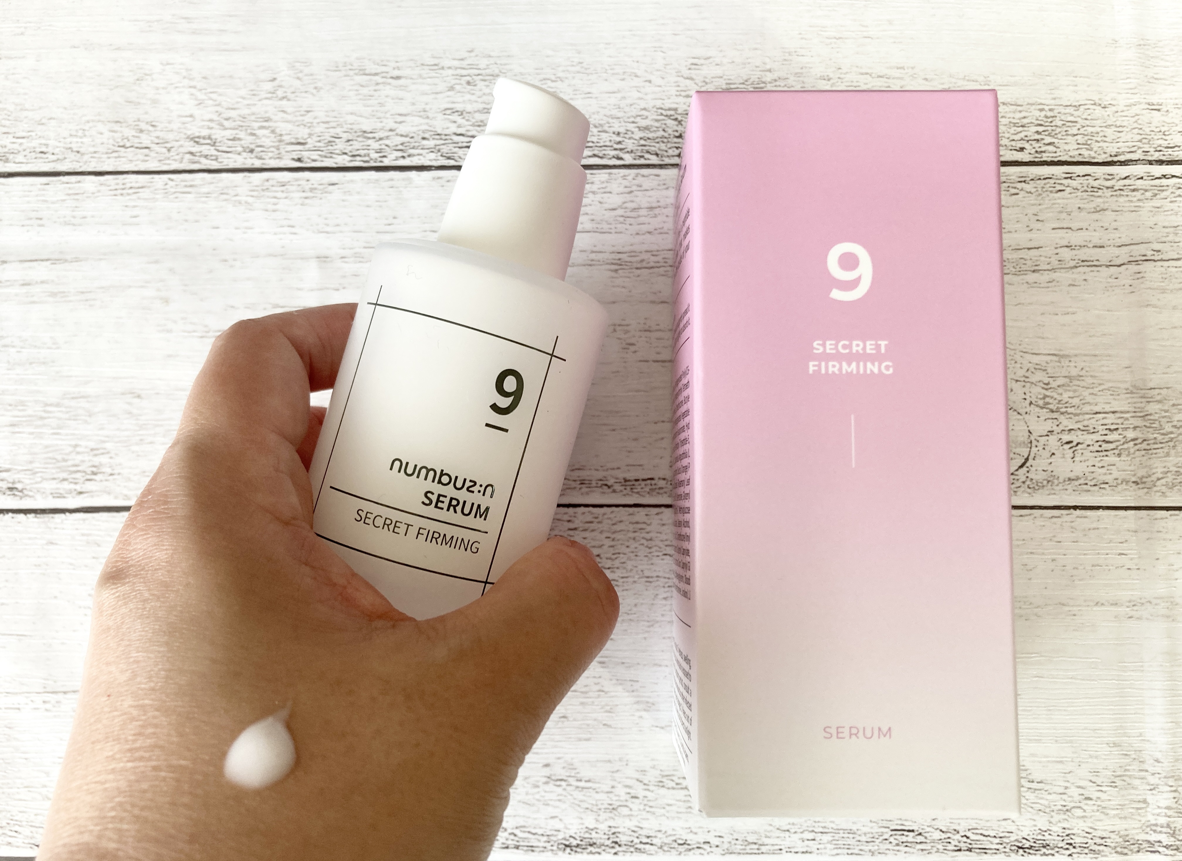 9番 ハリケア秘密セラム/numbuzin/美容液を使ったクチコミ（2枚目）