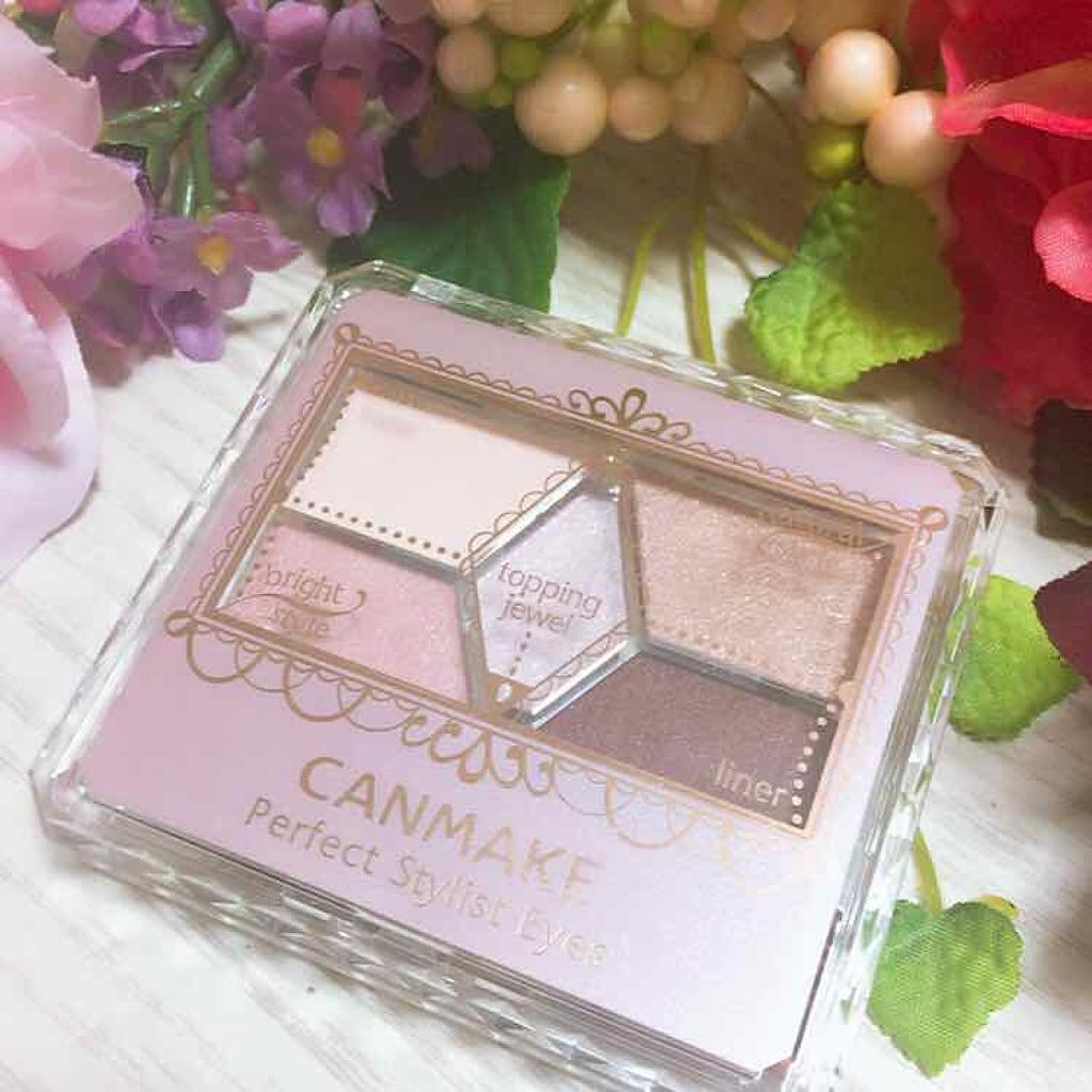 【旧品】パーフェクトスタイリストアイズ/キャンメイク/アイシャドウパレットを使ったクチコミ(1枚目)