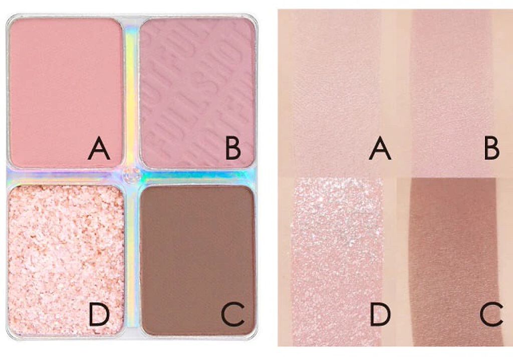 フルショット ルーティーン アイパレット/A’pieu/アイシャドウパレットを使ったクチコミ(4枚目)