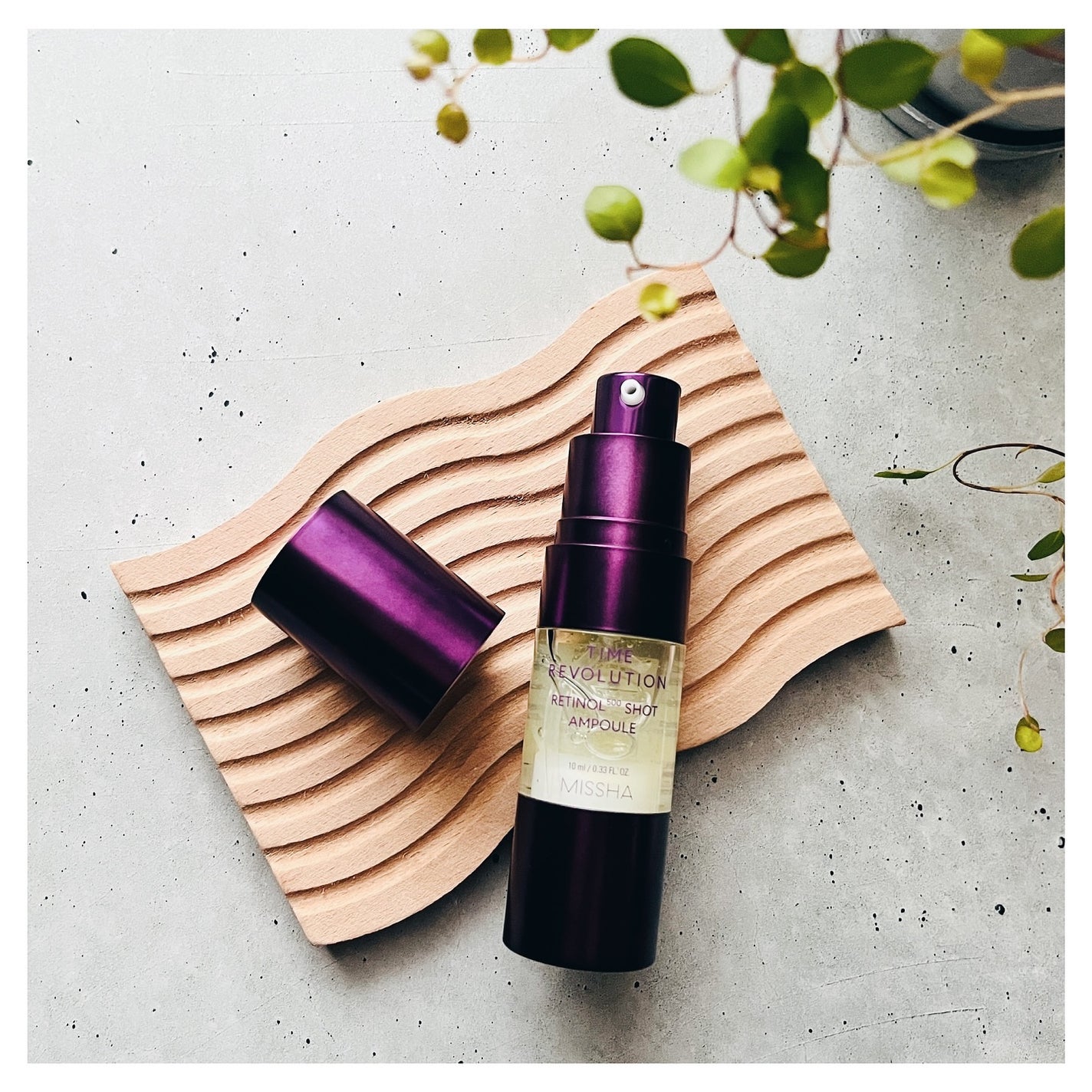 ミシャ タイムレボリューション レチ500ショット美容液/MISSHA/美容液を使ったクチコミ(2枚目)