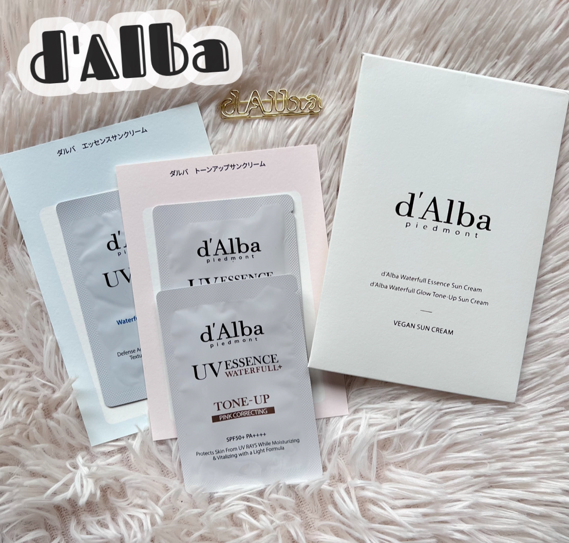 ダルバ ウォータフル エッセンス サンクリーム/ダルバ/日焼け止めクリームを使ったクチコミ（1枚目）