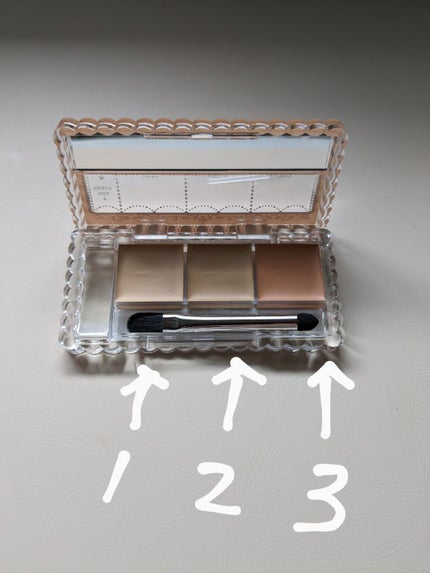 カラーミキシングコンシーラー/キャンメイク/パレットコンシーラーを使ったクチコミ(4枚目)