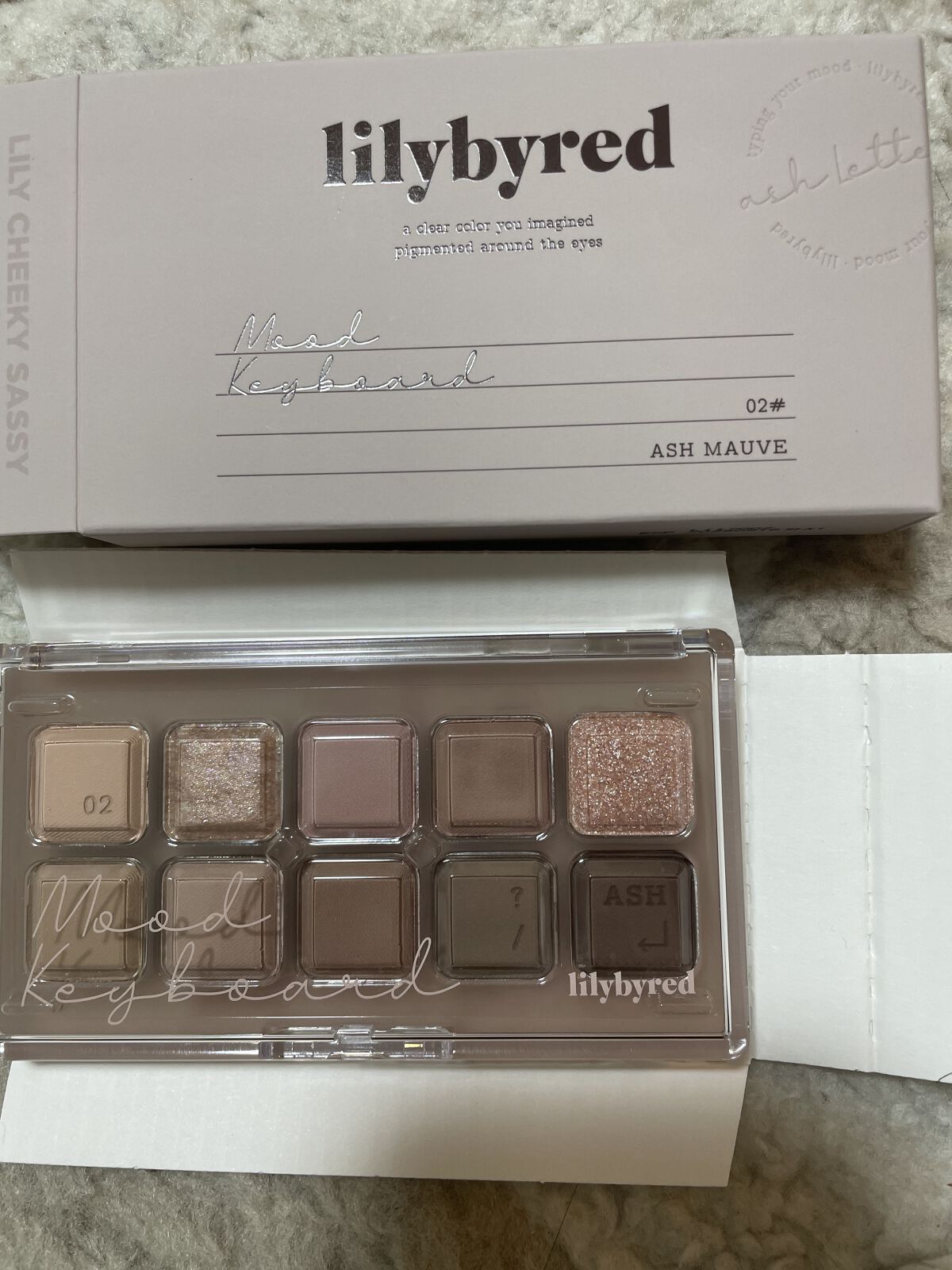 ムードキーボード/lilybyred/アイシャドウパレットを使ったクチコミ（1枚目）
