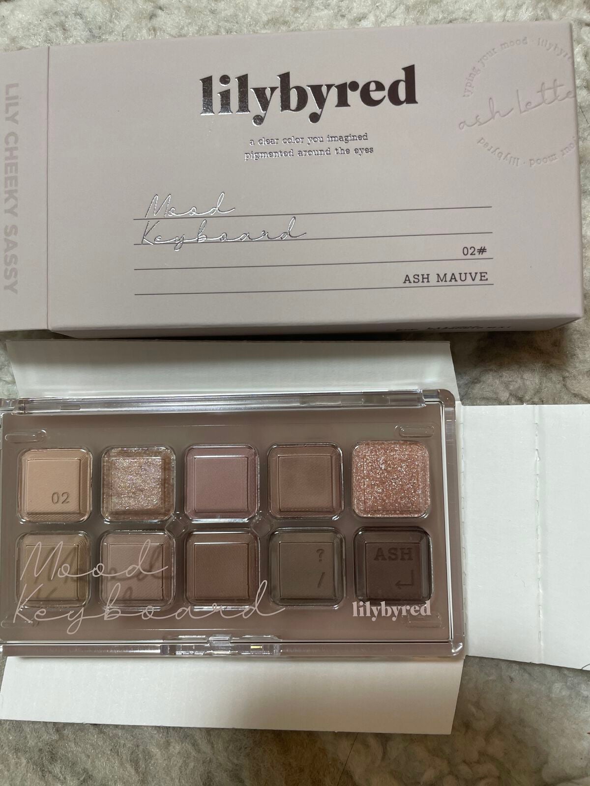 ムードキーボード/lilybyred/アイシャドウパレットを使ったクチコミ(1枚目)