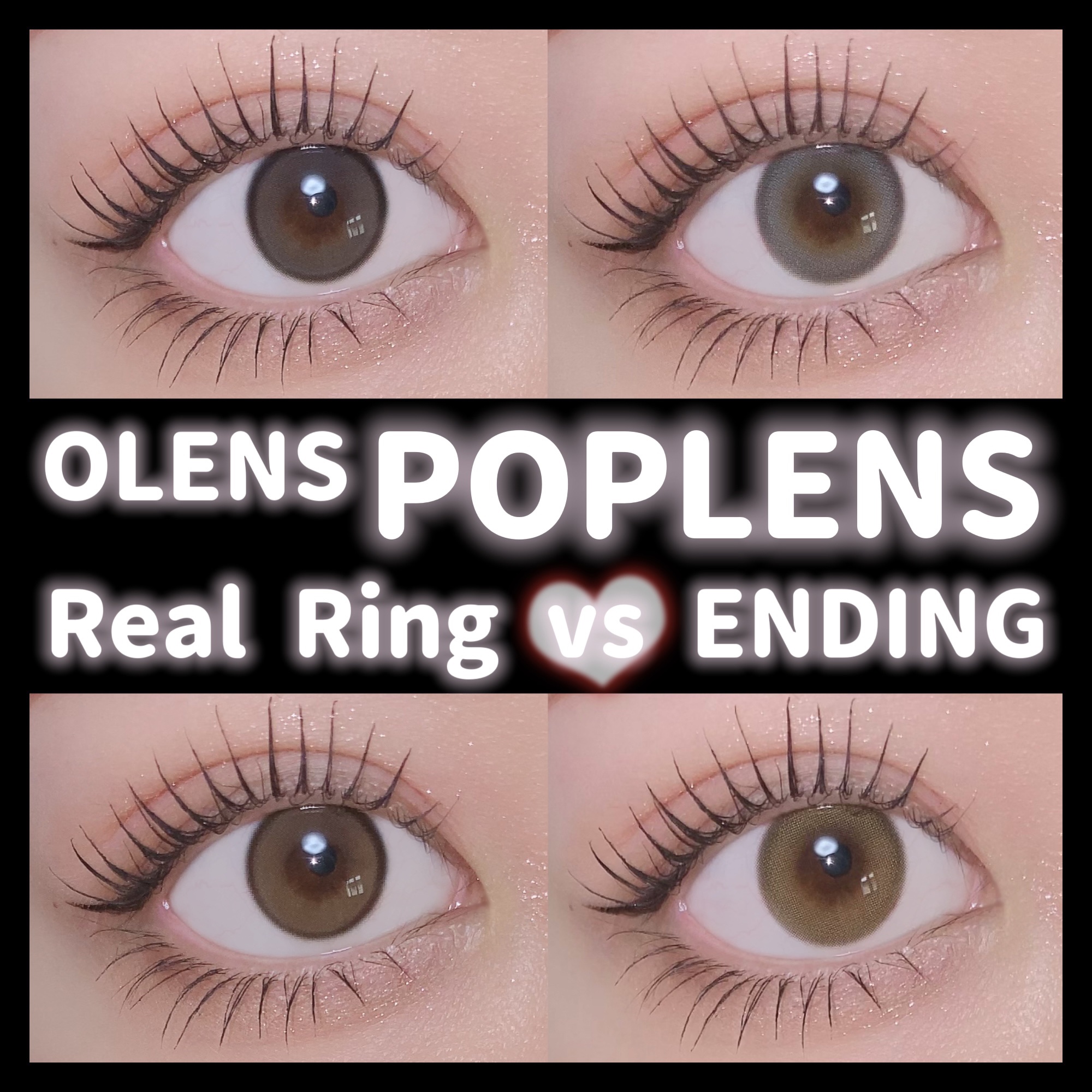 Ending 1day/OLENS/ワンデー（１DAY）カラコンを使ったクチコミ（1枚目）