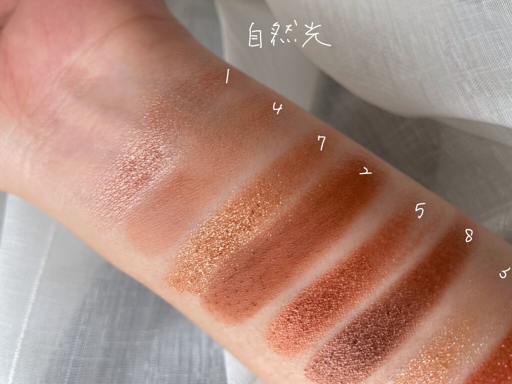 サマーソルスティス アイシャドーパレット/NARS/アイシャドウパレットを使ったクチコミ(5枚目)