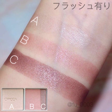 ミスティック パウダーアイシャドウ/CHICCA/アイシャドウパレットを使ったクチコミ(3枚目)