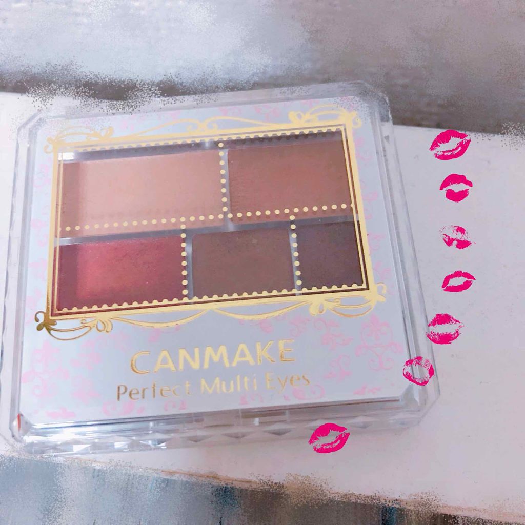 パーフェクトマルチアイズ/キャンメイク/アイシャドウパレットを使ったクチコミ(1枚目)
