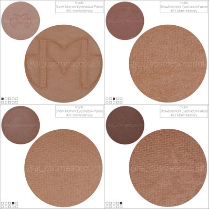 MDショールモーメント アイシャドウパレット/mude/アイシャドウパレットを使ったクチコミ(8枚目)